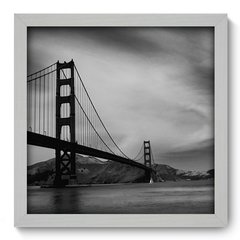 Quadro Decorativo com Moldura - Golden Gate - 008qnm - comprar online