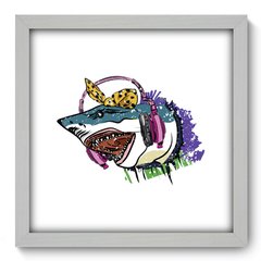 Quadro Decorativo com Moldura - Tubarão - 011qns - comprar online