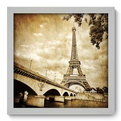 Quadro Decorativo com Moldura - Torre Eiffel - 016qnm - comprar online