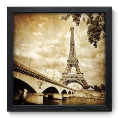 Quadro Decorativo com Moldura - Torre Eiffel - 016qnm