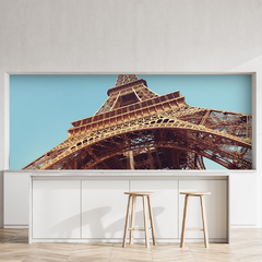 Painel Adesivo Paris França Torre Eiffel Mundo Sala - 0171pdt - comprar online