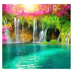 Papel de Parede Paisagem Cachoeira Natureza Sala Painel Adesivo - 020pc - comprar online