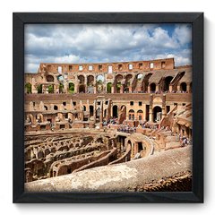 Quadro Decorativo com Moldura - Coliseu - 020qnm
