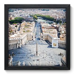 Quadro Decorativo com Moldura - Vaticano - 023qnm
