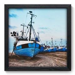 Quadro Decorativo com Moldura - Barcos - 024qnp