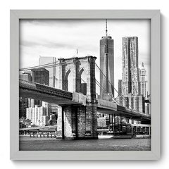 Quadro Decorativo com Moldura - New York - 029qnm - comprar online