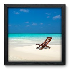 Quadro Decorativo com Moldura - Praia - 032qnp