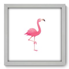 Quadro Decorativo com Moldura - Flamingo - 032qns - comprar online