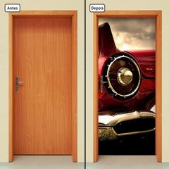 Adesivo Decorativo de Porta - Carro Antigo - 033cnpt - comprar online