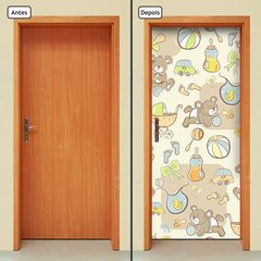 Adesivo Decorativo de Porta - Baby - Infantil - 034cnpt - comprar online