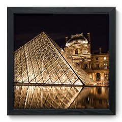 Quadro Decorativo com Moldura - Louvre - 035qnm