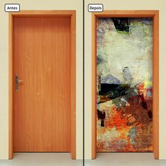 Adesivo Decorativo de Porta - Pintura - Abstrato - 036cnpt - comprar online