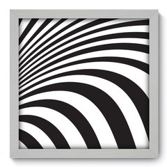 Quadro Decorativo com Moldura - Zebra - 037qns - comprar online