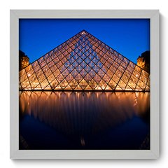 Quadro Decorativo com Moldura - Louvre - 039qnm - comprar online