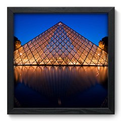 Quadro Decorativo com Moldura - Louvre - 039qnm