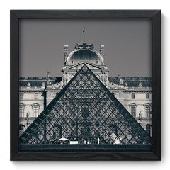 Quadro Decorativo com Moldura - Louvre - 040qnm