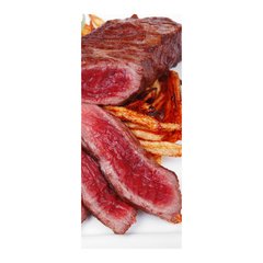 Adesivo Decorativo de Porta - Carne - Churrasco - 041cnpt na internet