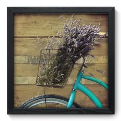 Quadro Decorativo com Moldura - Bicicleta - 047qnd