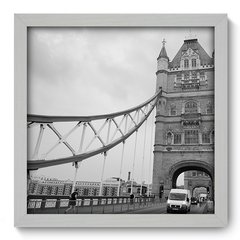Quadro Decorativo com Moldura - London Bridge - 051qnm - comprar online