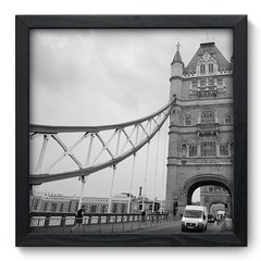 Quadro Decorativo com Moldura - London Bridge - 051qnm