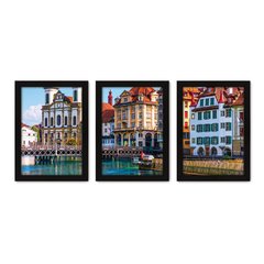 Kit Com 3 Quadros - Cidade Rio Paisagem - 065kq02p - comprar online