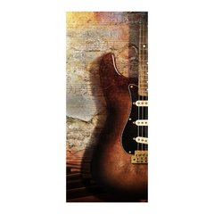 Adesivo Decorativo de Porta - Música - Guitarra - 069cnpt na internet