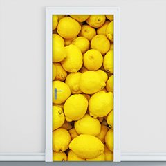 Adesivo Decorativo de Porta - Limão Siciliano - Frutas - 077cnpt