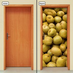 Adesivo Decorativo de Porta - Kiwi - Frutas - 078cnpt - comprar online