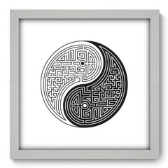 Quadro Decorativo com Moldura - Yin Yang - 082qnd - comprar online