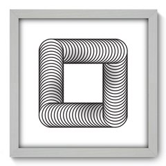 Quadro Decorativo com Moldura - Geometria - 084qna - comprar online