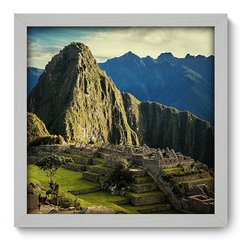 Quadro Decorativo com Moldura - Machu Picchu - 090qnm - comprar online