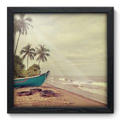 Quadro Decorativo com Moldura - Praia - 093qnp