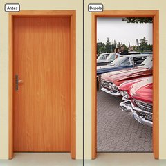 Adesivo Decorativo de Porta - Carro Vintage - 1000cnpt - comprar online