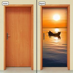 Adesivo Decorativo de Porta - Pôr do sol - 1001cnpt - comprar online
