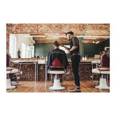 Painel Adesivo de Parede - Barbearia - Barber Shop - 1009pn - comprar online