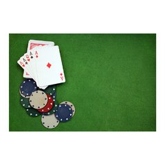 Painel Adesivo de Parede - Pôquer - Poker - 1019pn - comprar online