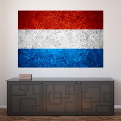 Painel Adesivo de Parede - Bandeira Holanda - 1023pn