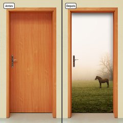 Adesivo Decorativo de Porta - Cavalo - 1024cnpt - comprar online