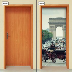 Adesivo Decorativo de Porta - Paris - França - 1027cnpt - comprar online