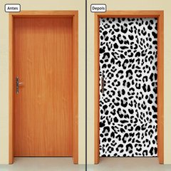 Adesivo Decorativo de Porta - Pele de Onça - 103cnpt - comprar online