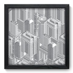 Quadro Decorativo com Moldura - Cidade - 103qnd