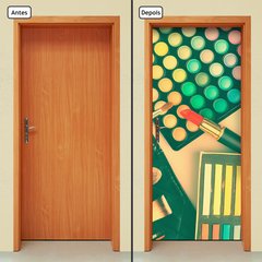 Adesivo Decorativo de Porta - Salão de Beleza - 1040cnpt - comprar online