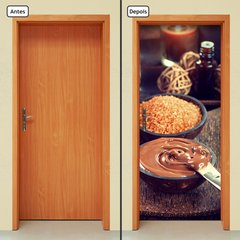 Adesivo Decorativo de Porta - Spa - Estética - 1051cnpt - comprar online