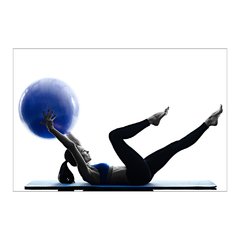 Painel Adesivo de Parede - Fitness - Pilates - 1052pn - comprar online