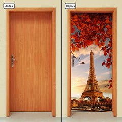 Adesivo Decorativo de Porta - Torre Eiffel - 1058cnpt - comprar online