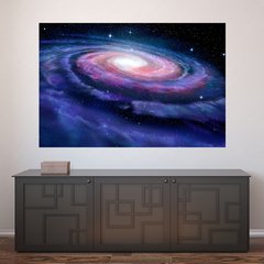 Painel Adesivo de Parede - Galáxia - Universo - 1058pn
