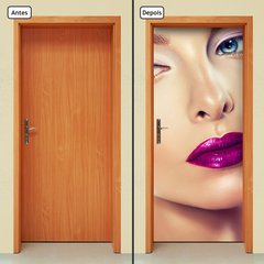 Adesivo Decorativo de Porta - Salão de Beleza - 1060cnpt - comprar online