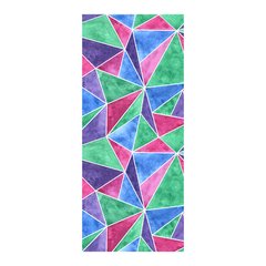 Adesivo Decorativo de Porta - Triângulos - 106cnpt na internet