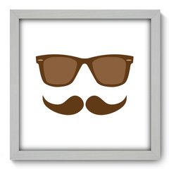 Quadro Decorativo com Moldura - Bigode - 106qnd - comprar online