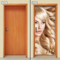 Adesivo Decorativo de Porta - Salão de Beleza - 1070cnpt - comprar online